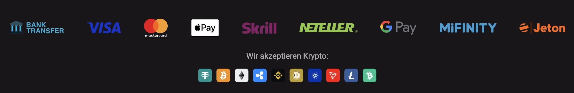 Einzahlungen und Auszahlungen